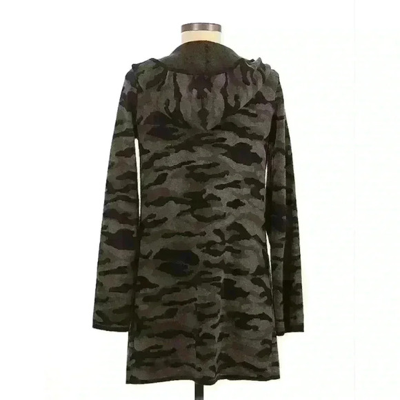 Racheal Zoe Camo Color Block Cardigan size M - Picture 2 of 2